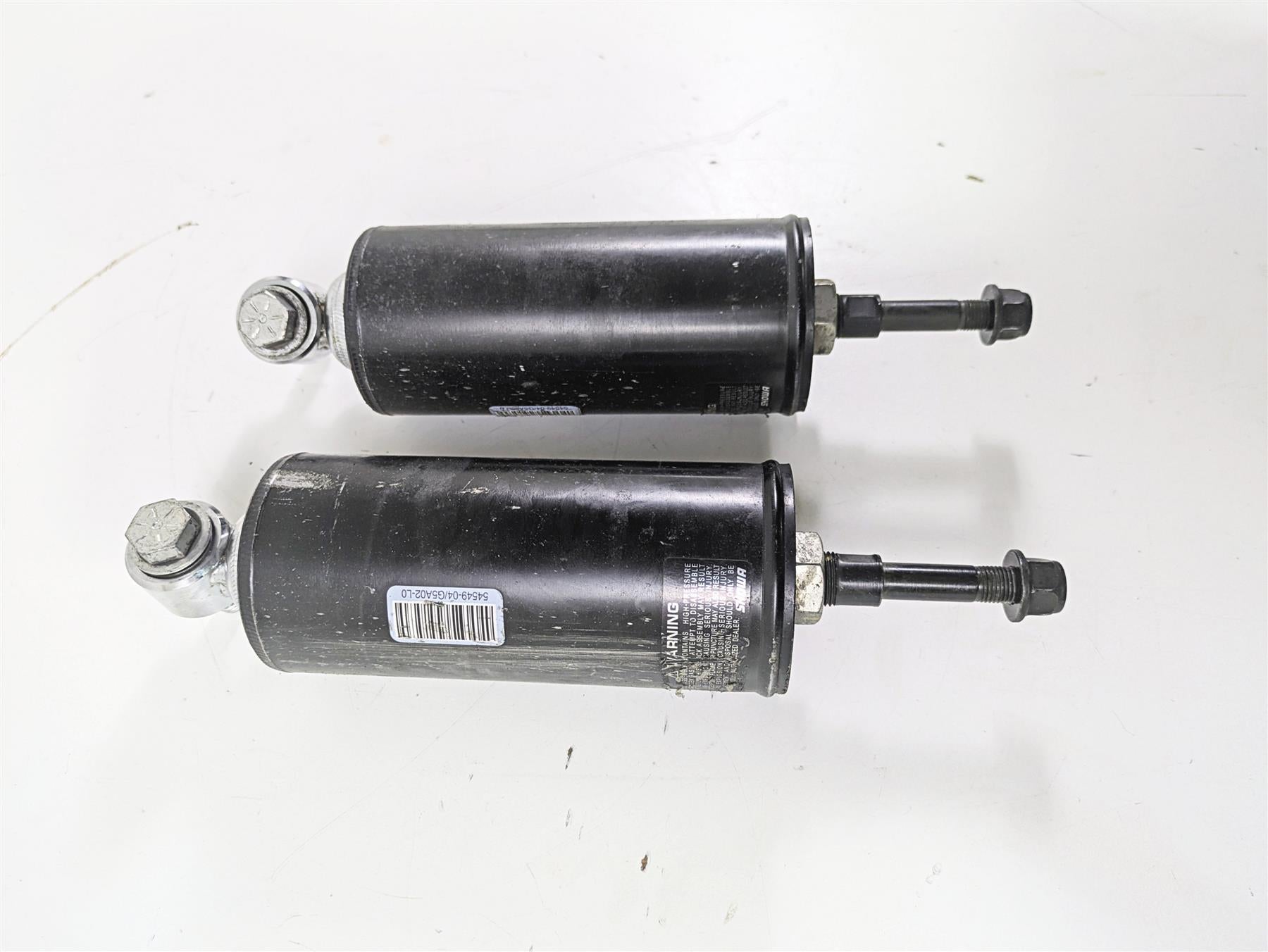 2014 Harley FLS Softail Slim Rear Damper Shock Set Showa 54549-04