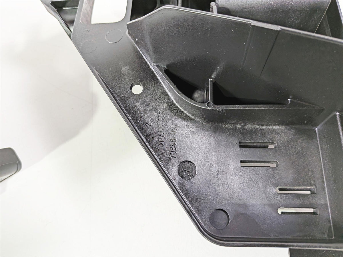 2011 Harley Touring FLHTCU CVO Electra Glide Battery Electric Tray Set 66281-09B-Mototech271