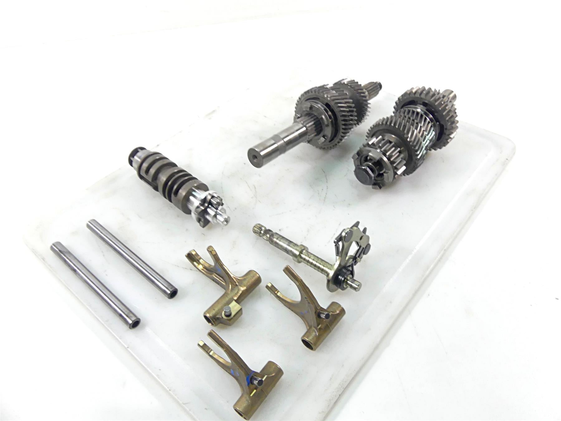 2009 Harley XR1200 Sportster Transmission Gears Shift Fork Drum Set 35172-06 {{ shop.shopifyCountryName }} - Mototech271