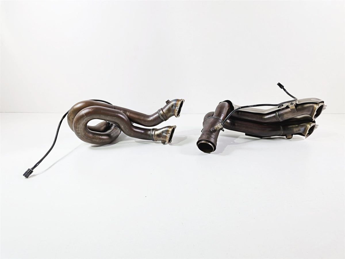 2019 Ducati Panigale V4S V4 S Corse Stock Exhaust Header Set 57014866B 57014874C {{ shop.shopifyCountryName }} - Mototech271