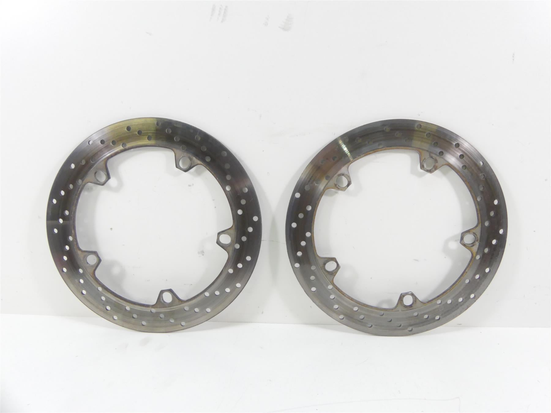 2001 BMW R1150 GS R21 Front Brake Disc Rotor Set 34112314893 34112314894 {{ shop.shopifyCountryName }} - Mototech271