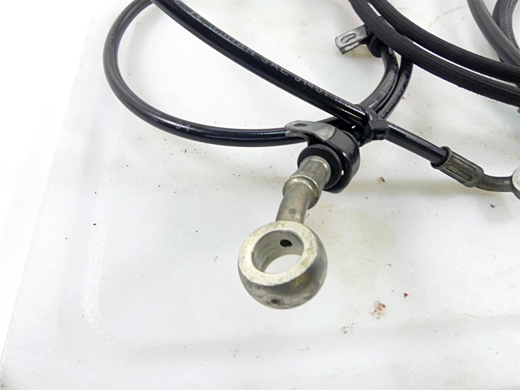 2017 Harley Dyna FXDB Street Bob 10" Risers Throttle Cable Clutch & Brake Line {{ shop.shopifyCountryName }} - Mototech271