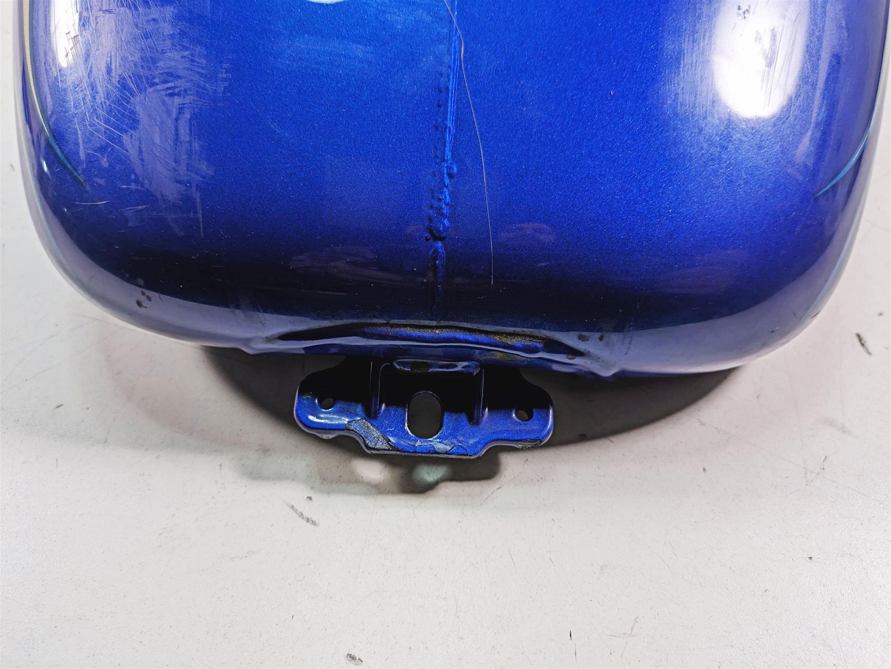 2009 Harley FXCWC Softail Rocker C Fuel Petrol Tank Flame Blue Pearl 62105-08 {{ shop.shopifyCountryName }} - Mototech271