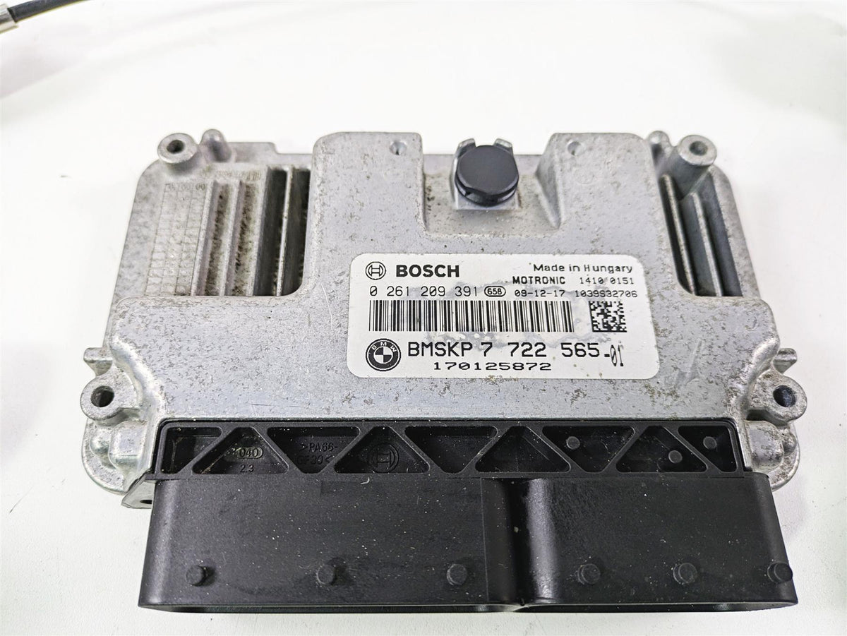 2010 BMW R1200RT K26 Cdi Ecu Ecm & Ignition Switch Set 7722565 5125770007 {{ shop.shopifyCountryName }} - Mototech271