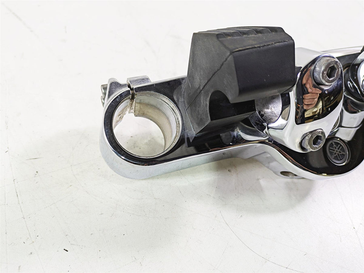 2008 Yamaha XVZ1300 Royal Star Upper Chrome Triple Tree Riser Set 4XY-W2341-00 {{ shop.shopifyCountryName }} - Mototech271