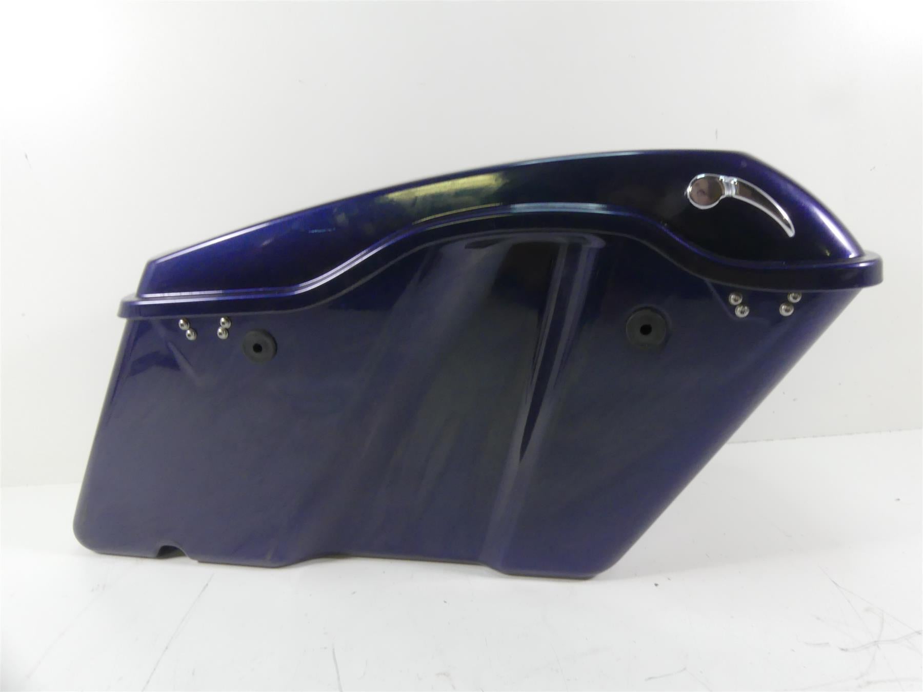 2014 Harley Touring FLHX Street Glide Left Saddlebag Big Blue Pearl 90200414 {{ shop.shopifyCountryName }} - Mototech271