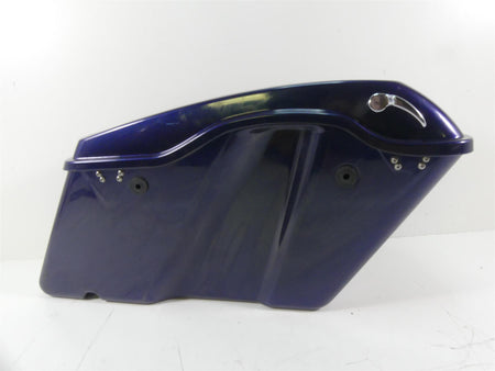 2014 Harley Touring FLHX Street Glide Left Saddlebag Big Blue Pearl 90200414 {{ shop.shopifyCountryName }} - Mototech271