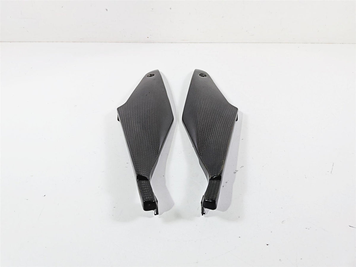 2008 Aprilia RSVR 1000 Factory Carbon Under Seat Side Cover Set 8179402 {{ shop.shopifyCountryName }} - Mototech271
