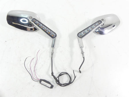 1995 Harley Dyna FXDL Low Rider Chrome Front Blinker Mirror Set {{ shop.shopifyCountryName }} - Mototech271