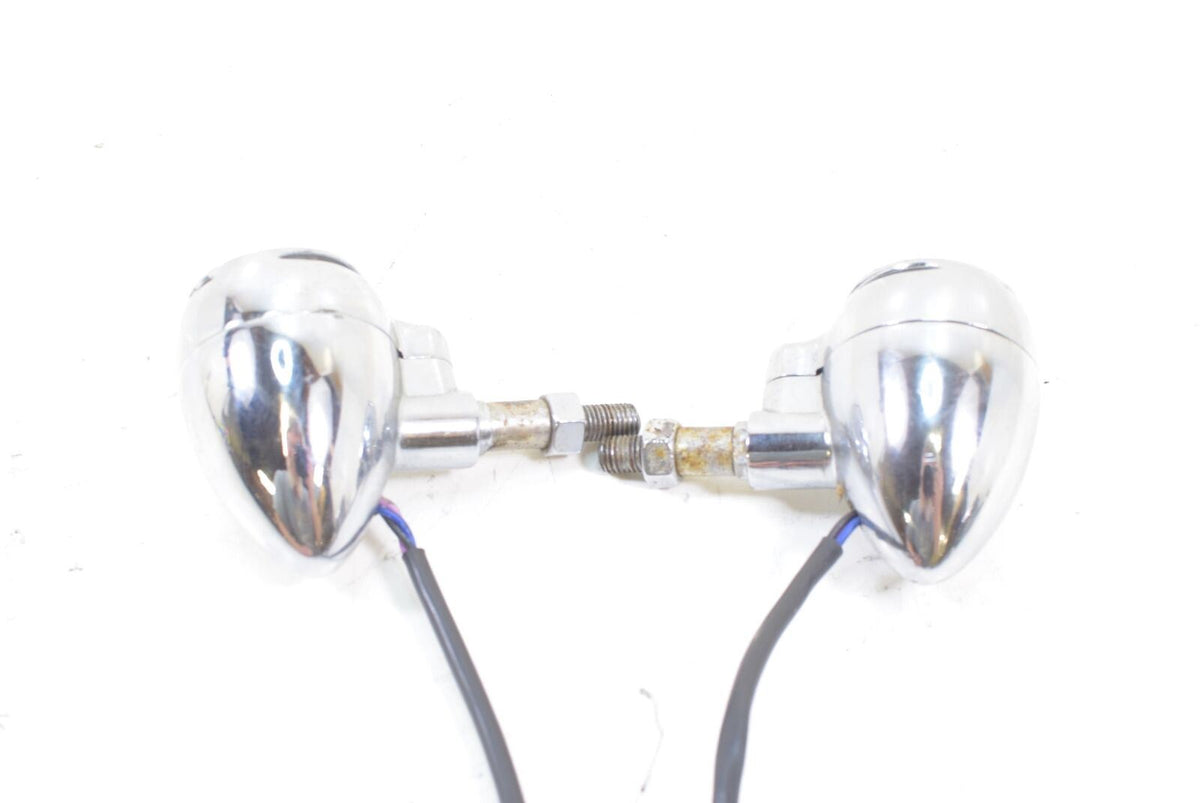 2006 Harley FLSTI Softail Heritage Front Turn Signal Blinker Set 68972-00 {{ shop.shopifyCountryName }} - Mototech271