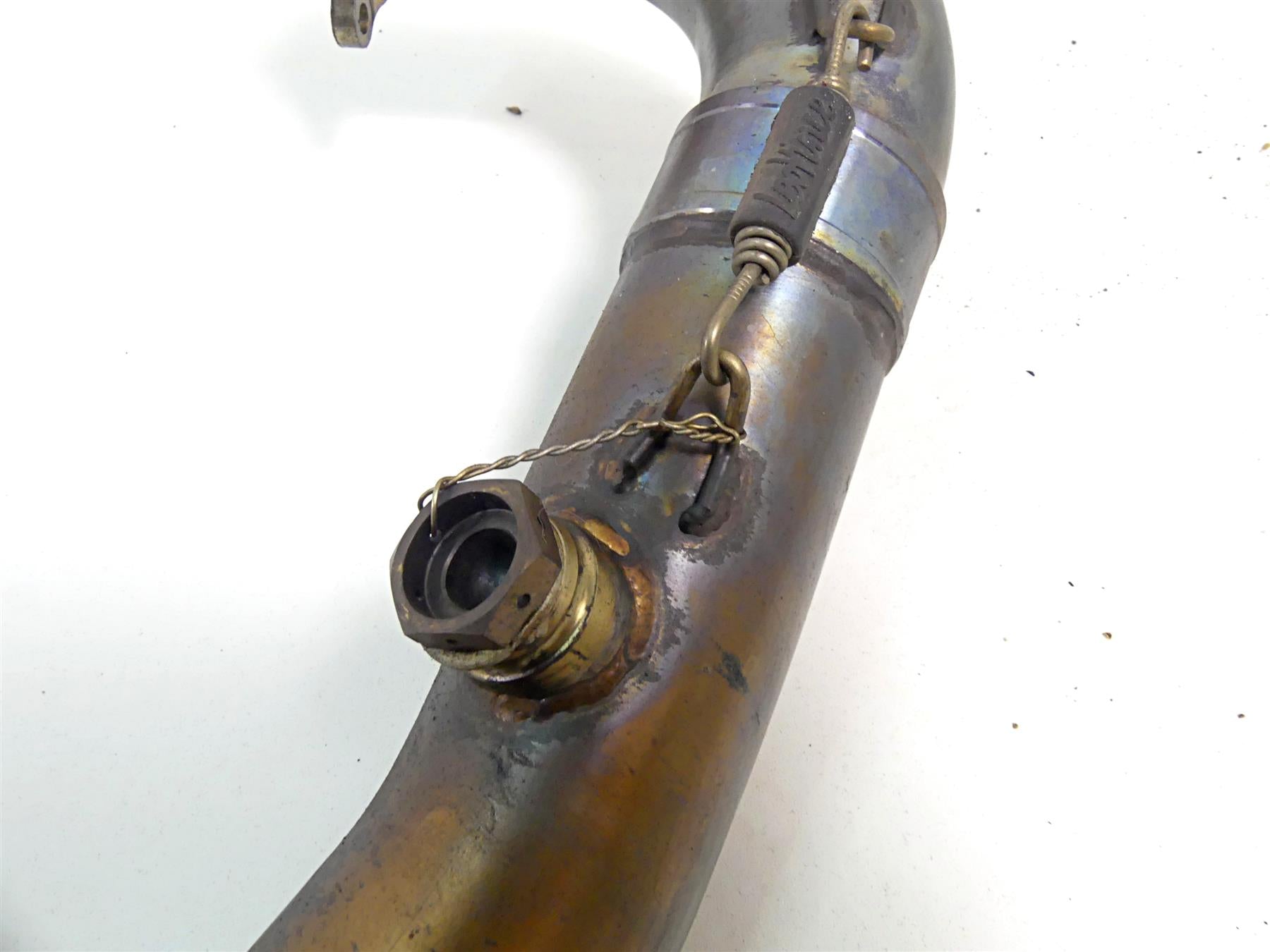 2008 Ducati 848 SBK LeoVince Header Muffler Carbon Exhaust System 307908202 {{ shop.shopifyCountryName }} - Mototech271