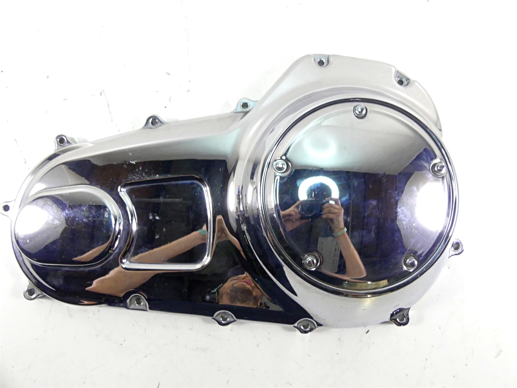 2011 Harley Touring FLTRX Road Glide Outer Primary Drive Clutch Cover 60685-07 {{ shop.shopifyCountryName }} - Mototech271