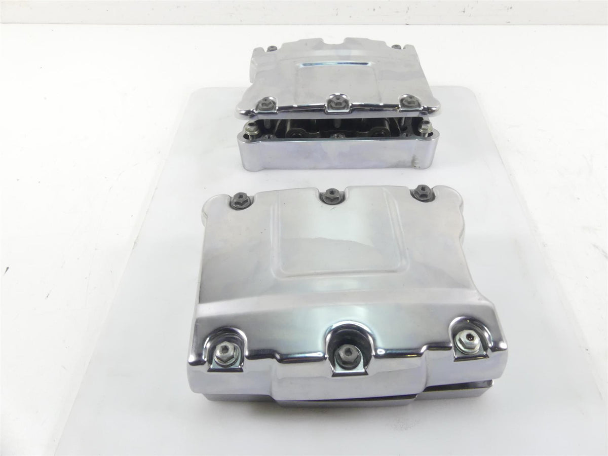 2005 Harley Touring CVO FLHTC SE Electra Glide Rocker Box Chrome Cover 17571-99 {{ shop.shopifyCountryName }} - Mototech271