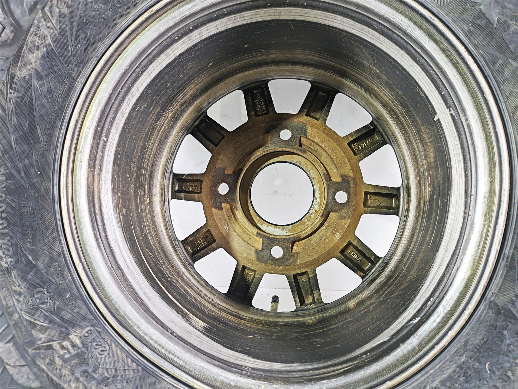 2020 Polaris RZR XP 1000 Turbo Rear Left Oem 14x8 Wheel + Maxxis Tire 1522843 {{ shop.shopifyCountryName }} - Mototech271