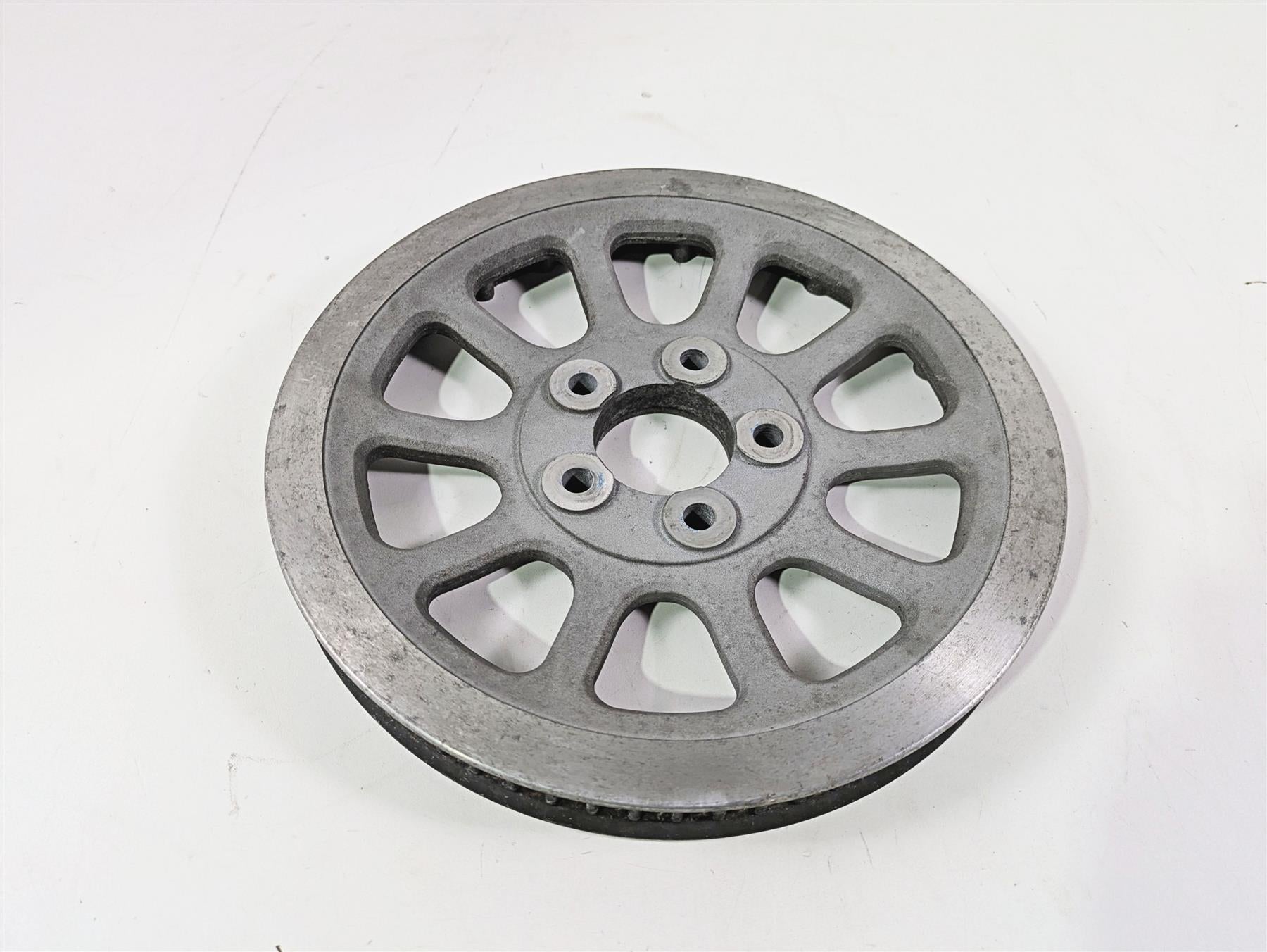 2007 Harley Touring FLHRSE CVO Road King Rear Drive Belt Pulley - 66T 37781-07
