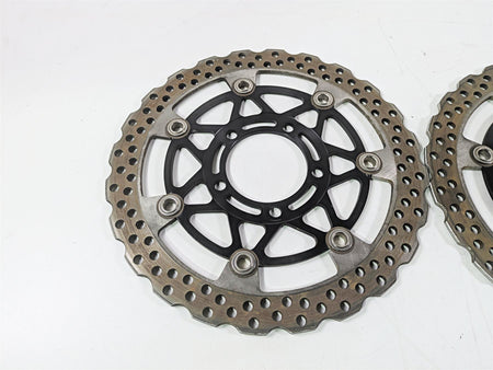 2020 Kawasaki ZX6R ZX636 Ninja Front Brake Disc Rotor Set 41080-0590-5C {{ shop.shopifyCountryName }} - Mototech271