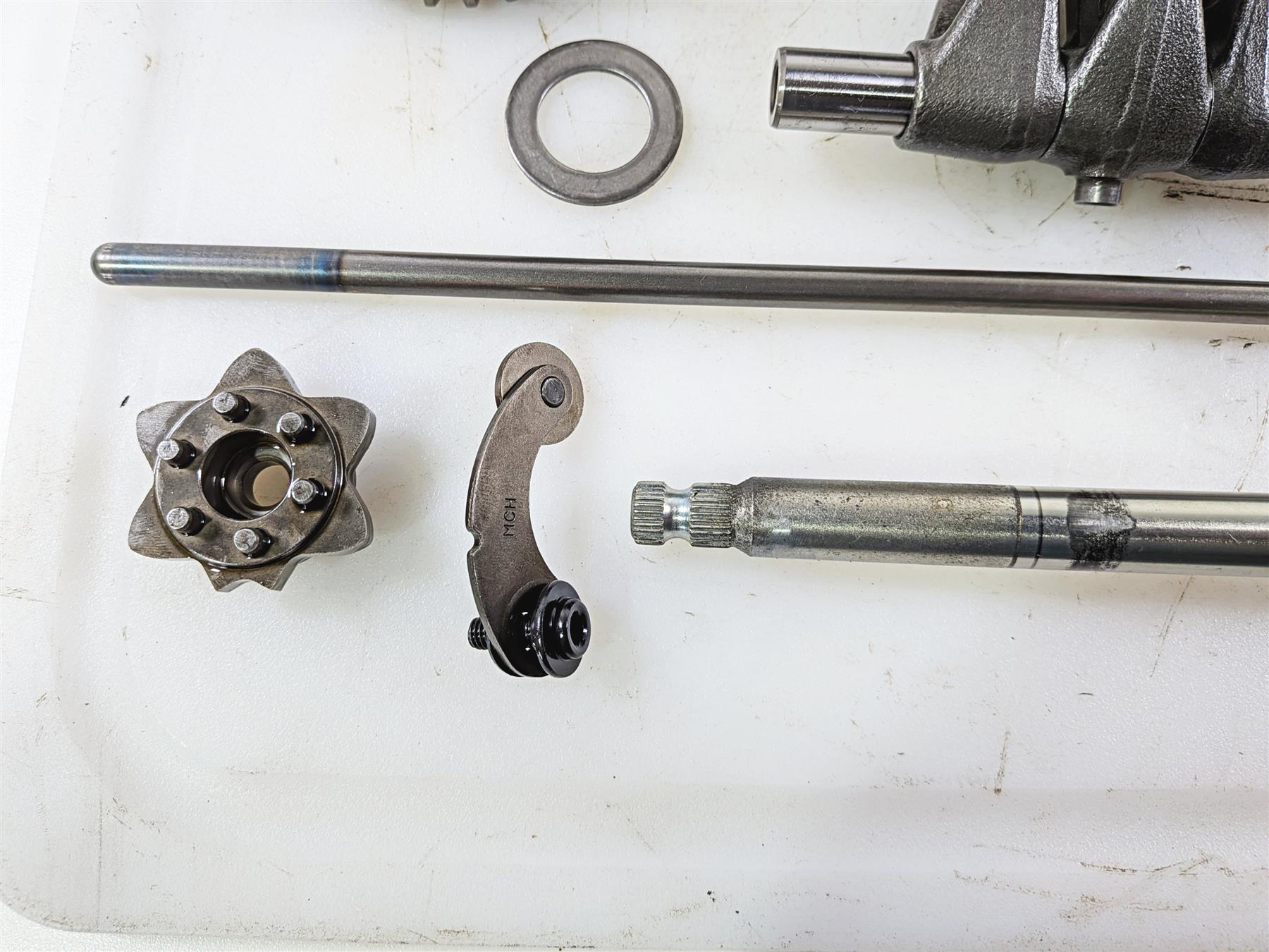 2010 Honda VT1300 CR Stateline Transmission Gear Shift Drum Set 23210-MEA-670 {{ shop.shopifyCountryName }} - Mototech271