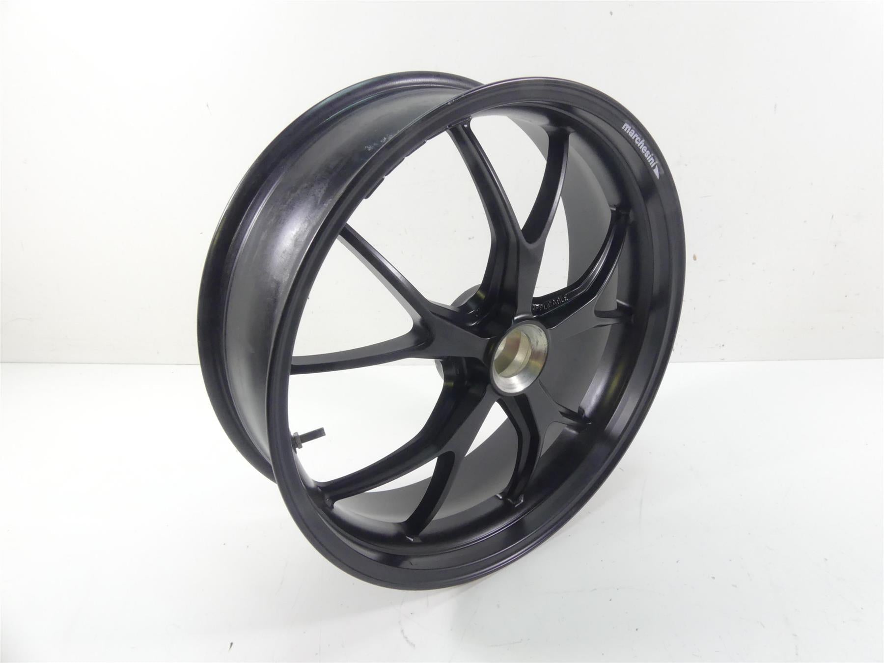 2008 Ducati Hypermotard 1100 Straight Marchesini Rear 17x5.5 Wheel Rim 50221341A {{ shop.shopifyCountryName }} - Mototech271