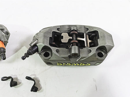 2013 Ducati Hyperstrada 821 Front Brake Caliper Brembo L 61041291C R 61041301C {{ shop.shopifyCountryName }} - Mototech271