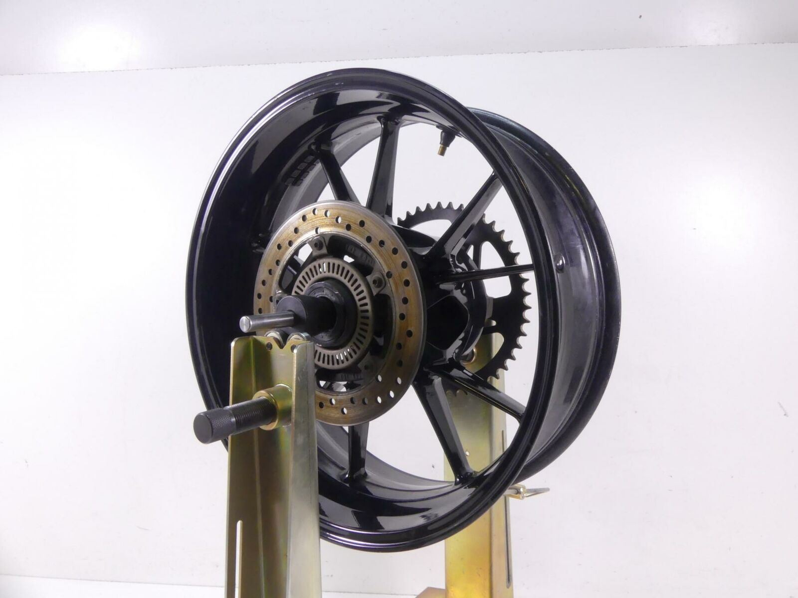 2012 BMW S1000RR K46 Straight Rear Wheel Rim 17x6 + Vortex Sprocket 36317721079 {{ shop.shopifyCountryName }} - Mototech271