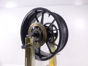 2012 BMW S1000RR K46 Straight Rear Wheel Rim 17x6 + Vortex Sprocket 36317721079