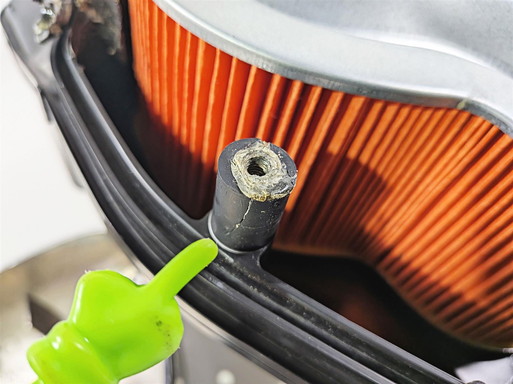 2003 Honda V-Twin VTX1800 C Air Cleaner Breather Box & Cover -Read 17231-MCH-000 {{ shop.shopifyCountryName }} - Mototech271