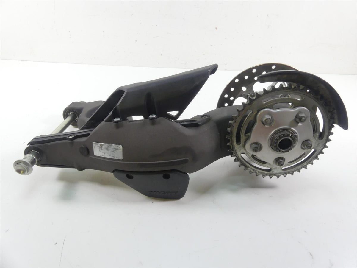 2008 Ducati Hypermotard 1100 Rear Swingarm Swing Arm & Axle 37010331D 81920641A {{ shop.shopifyCountryName }} - Mototech271