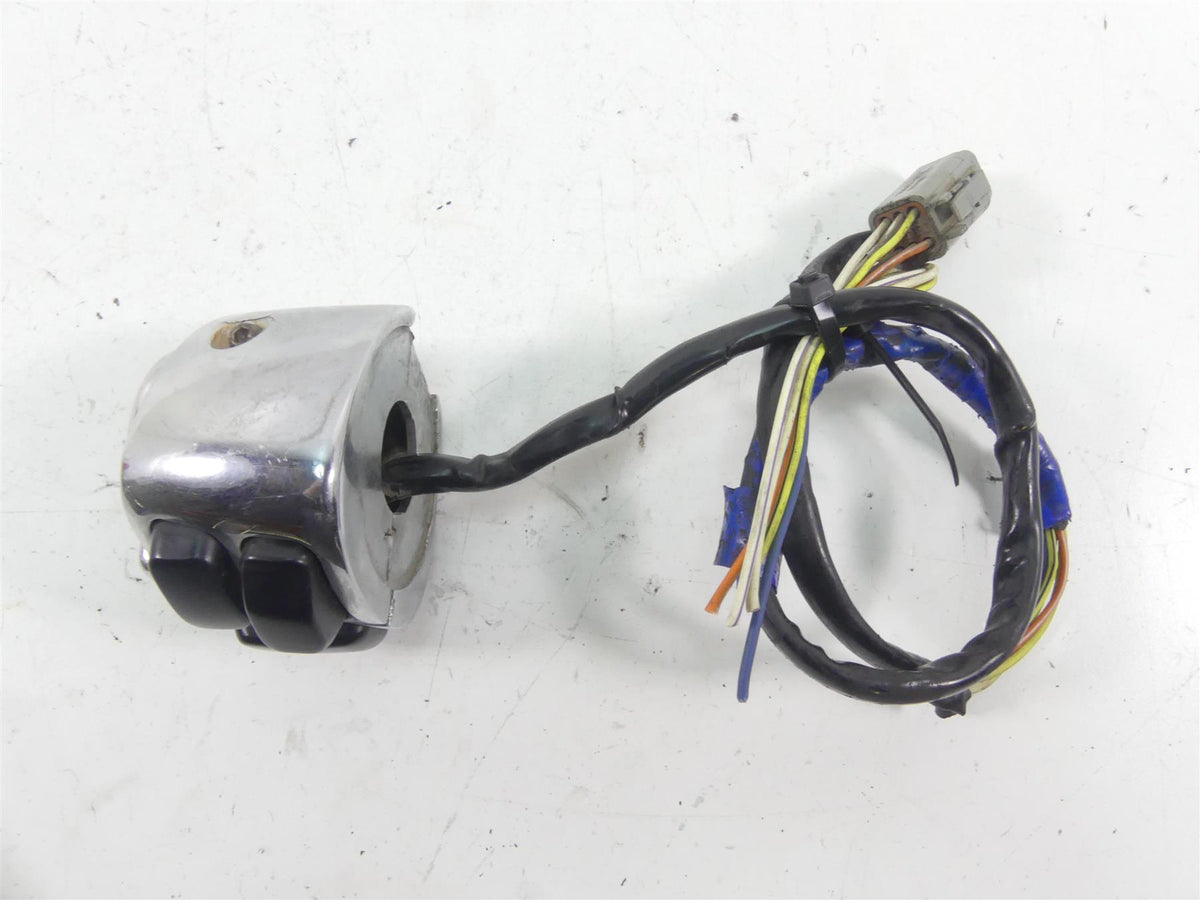 1998 Harley Dyna FXDL Low Rider Left Hand Turn Signal Control Switch 71682-06A {{ shop.shopifyCountryName }} - Mototech271