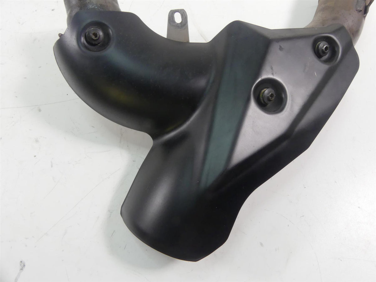 2013 Ducati Streetfighter 848 Oem Exhaust Header Manifold Pipe + Servo 7013142A {{ shop.shopifyCountryName }} - Mototech271