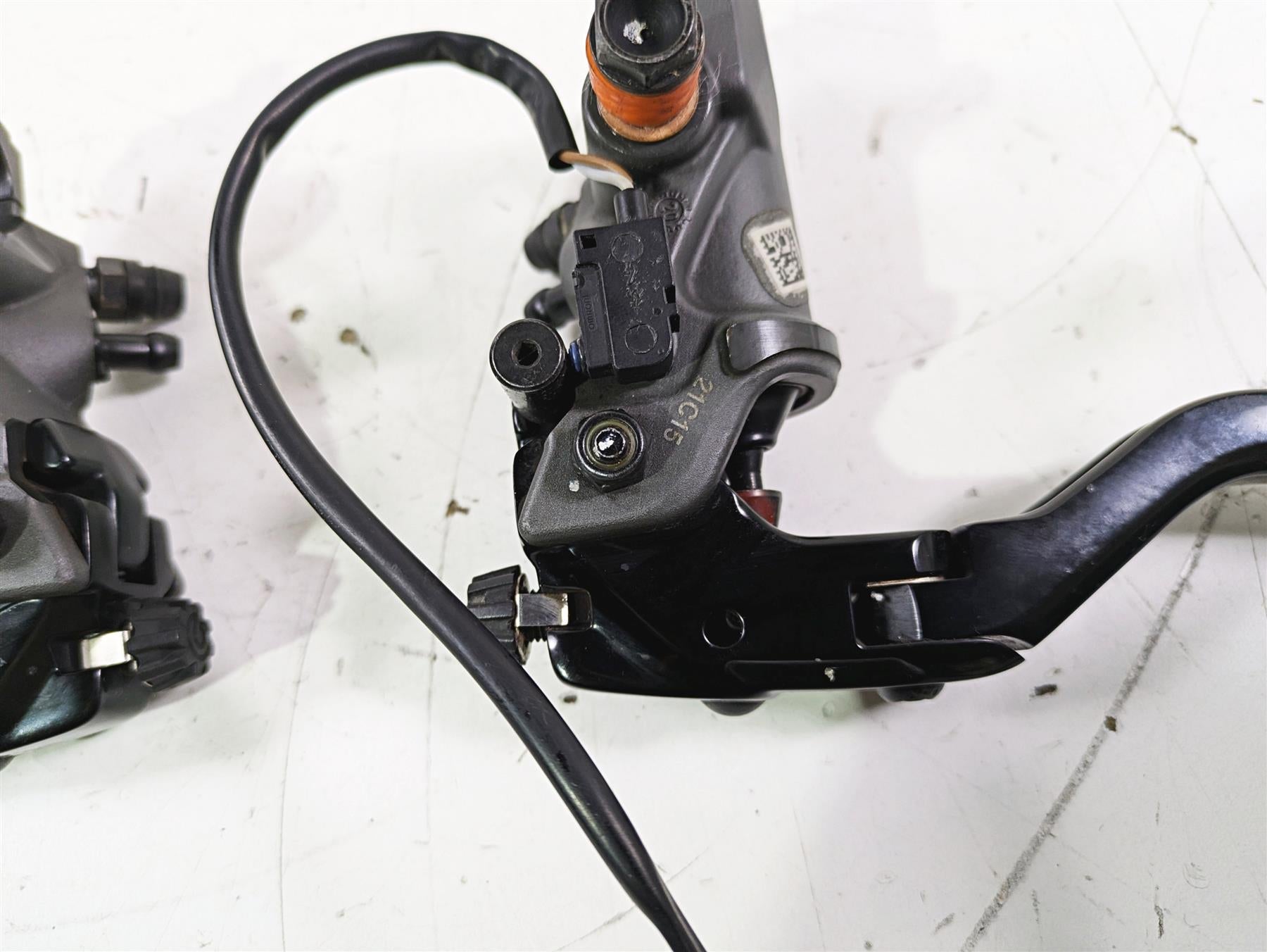 2017 Ducati Monster 1200 S Brembo Radial Clutch & Brake Master Cylinder RCS15 RCS17 Corsa Corta 110A26340 {{ shop.shopifyCountryName }} - Mototech271