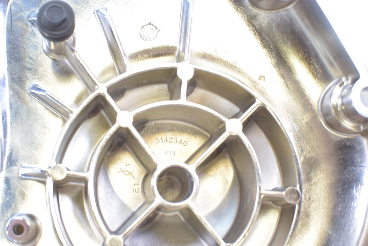 2018 Indian Chieftain Limited Front Drive Sprocket Belt Chrome Cover 5142346 {{ shop.shopifyCountryName }} - Mototech271