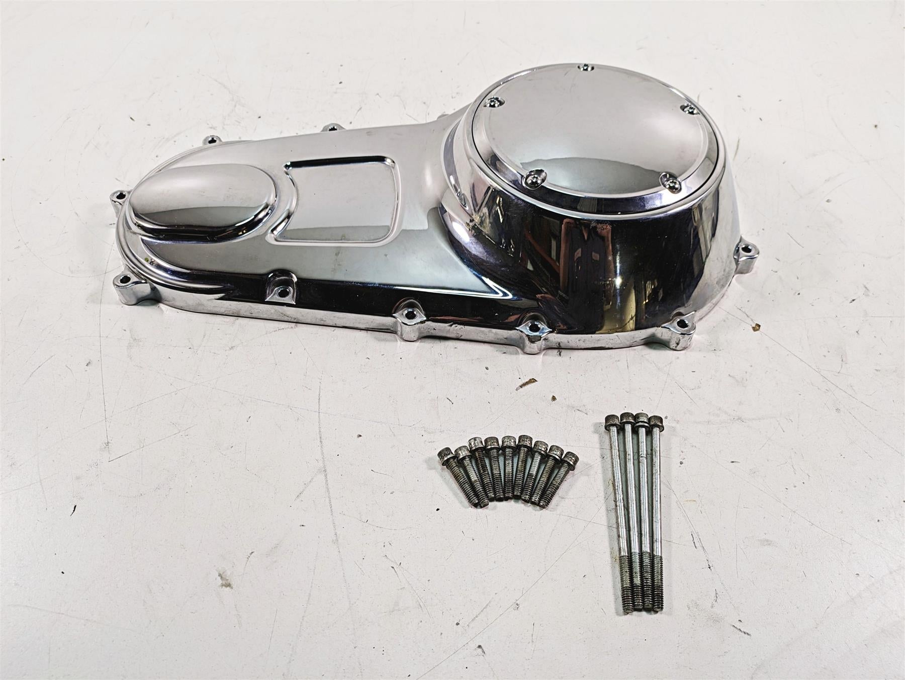 2008 Harley FLHTCU Electra Glide Outer Primary Drive Clutch Cover 60685-07 {{ shop.shopifyCountryName }} - Mototech271