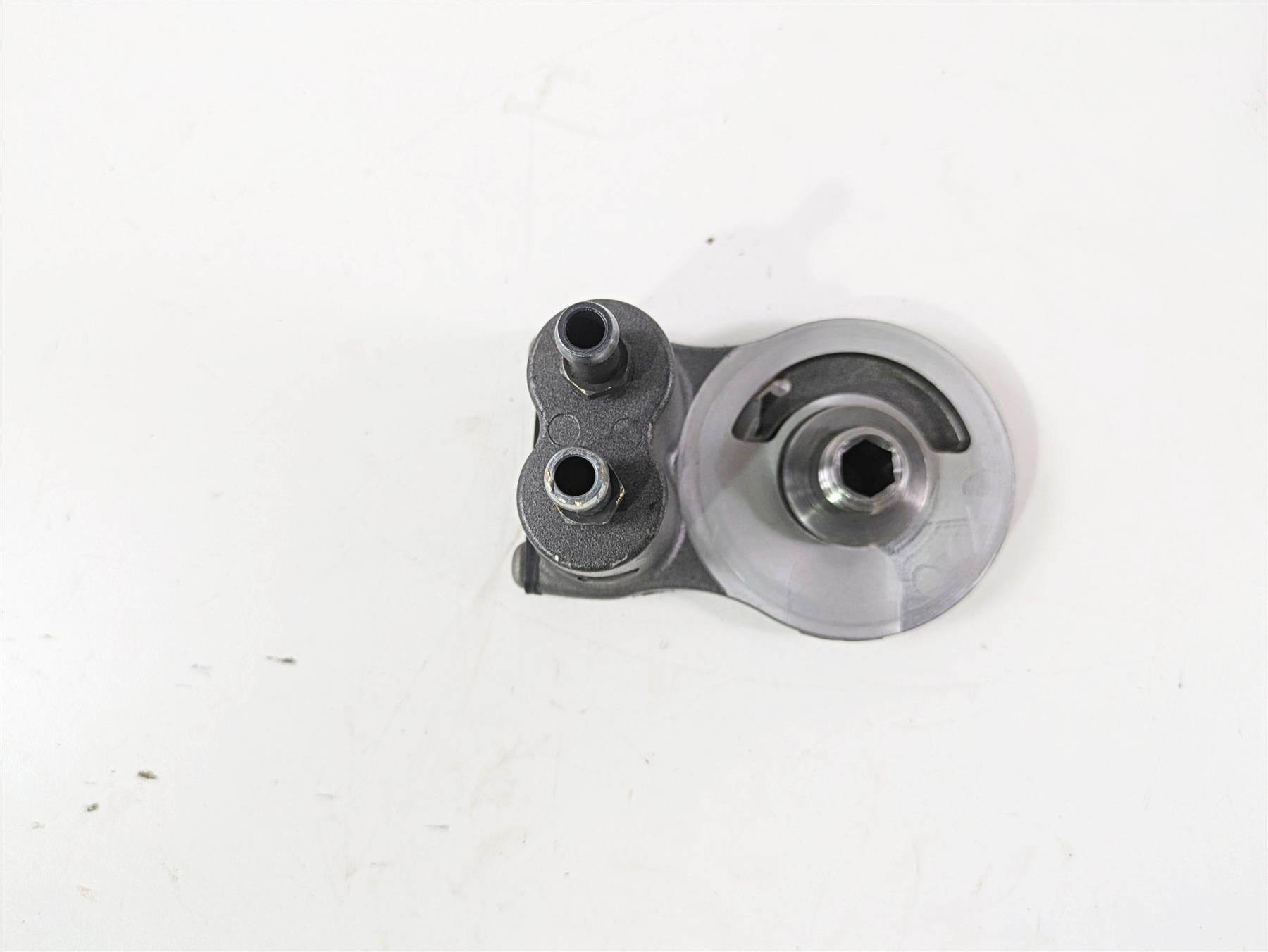 2010 Harley Touring FLHXSE CVO Street Glide Oil Cooler Flange Adapter 63076-09A {{ shop.shopifyCountryName }} - Mototech271