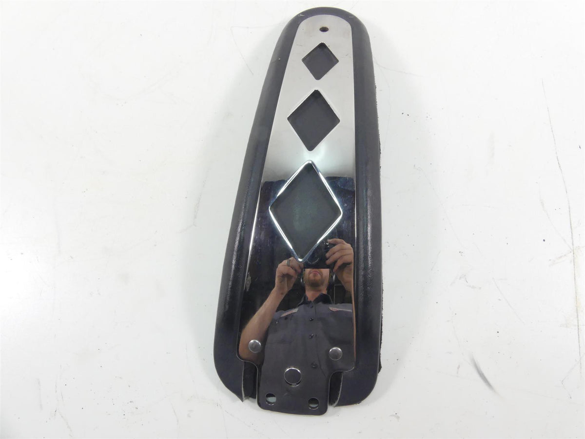 1999 Harley FXSTS Softail Springer Rear Fender Bib Chap Chrome Diamond {{ shop.shopifyCountryName }} - Mototech271