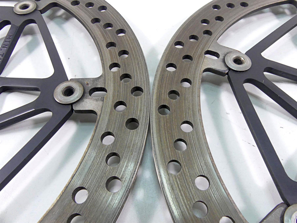 2012 Ducati Panigale 1199S Front Brake Rotor Disc Set 49240901A 49240891A {{ shop.shopifyCountryName }} - Mototech271
