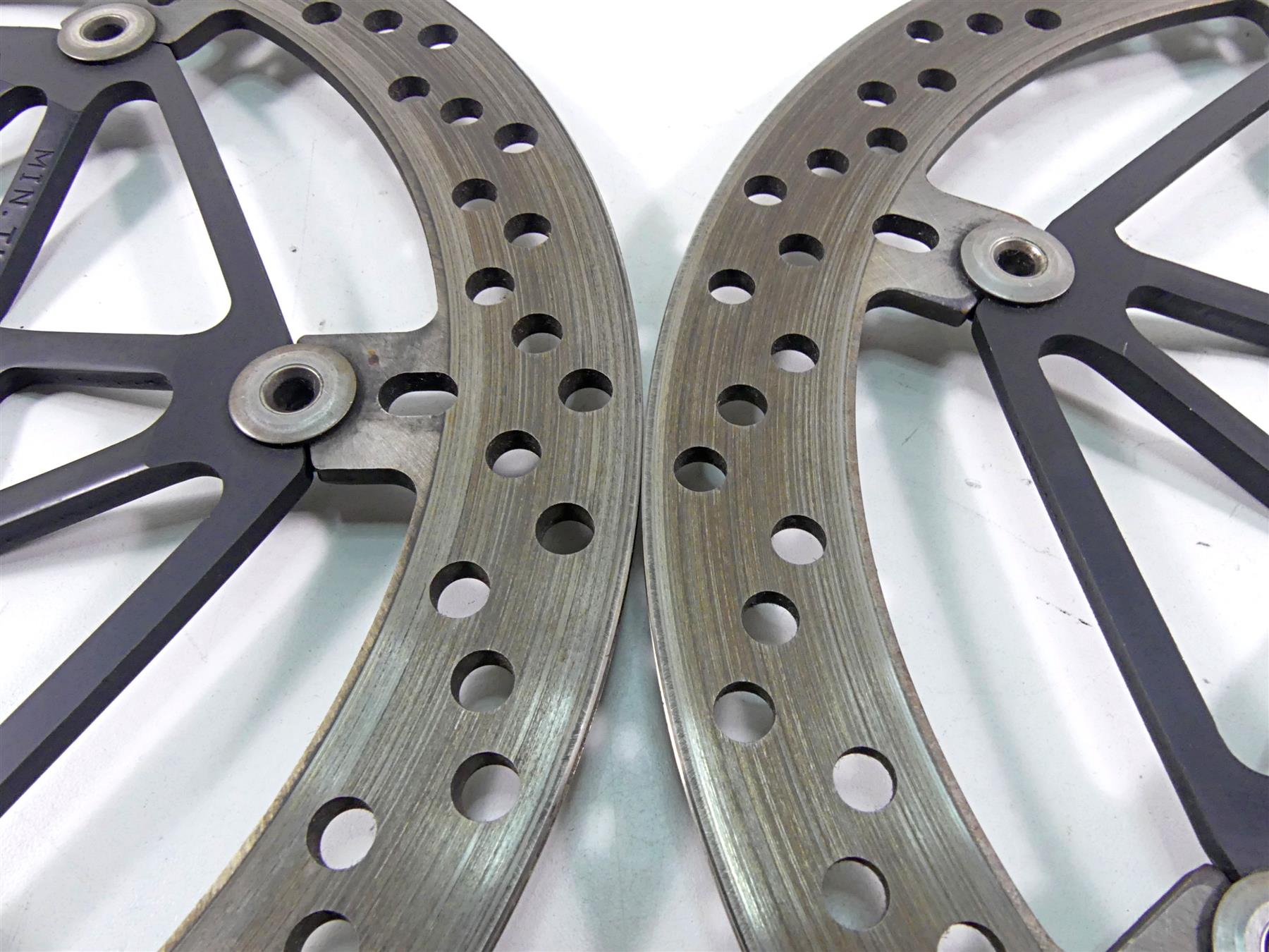 2012 Ducati Panigale 1199S Front Brake Rotor Disc Set 49240901A 49240891A {{ shop.shopifyCountryName }} - Mototech271