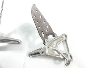 2008 Ducati 848 SBK Left Right Front Footpeg Foot Peg Set 82411231A 82411221A | Mototech271