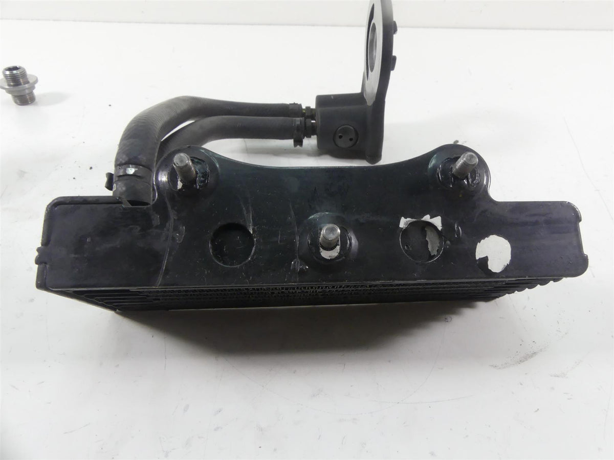 2007 Harley Touring FLHR SE CVO Road King Oil Cooler Radiator + Adapter 63068-07 {{ shop.shopifyCountryName }} - Mototech271