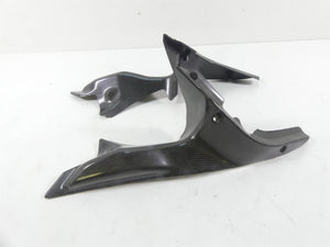 2008 Ducati 1098 S Shift-Tech Carbon Fiber Upper Inner Air Inlet Duct Covers | Mototech271