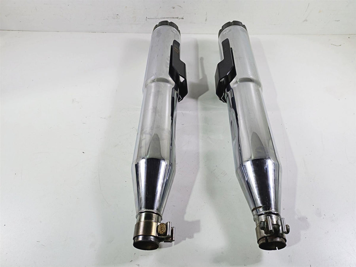 2011 Harley Touring FLHTCUSE CVO E-Glide Vance Hines High Output 4" Exhaust Muffler 16455 {{ shop.shopifyCountryName }} - Mototech271