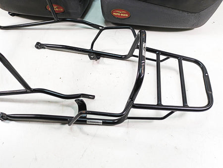 2013 Moto Guzzi V7 750 Stone Saddlebag Hard Bag & Luggage Rack Pannier Set {{ shop.shopifyCountryName }} - Mototech271