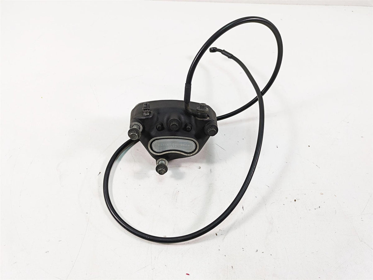 2005 Harley Dyna FXDL Low Rider Front Brake Caliper + Line 44046-00D {{ shop.shopifyCountryName }} - Mototech271