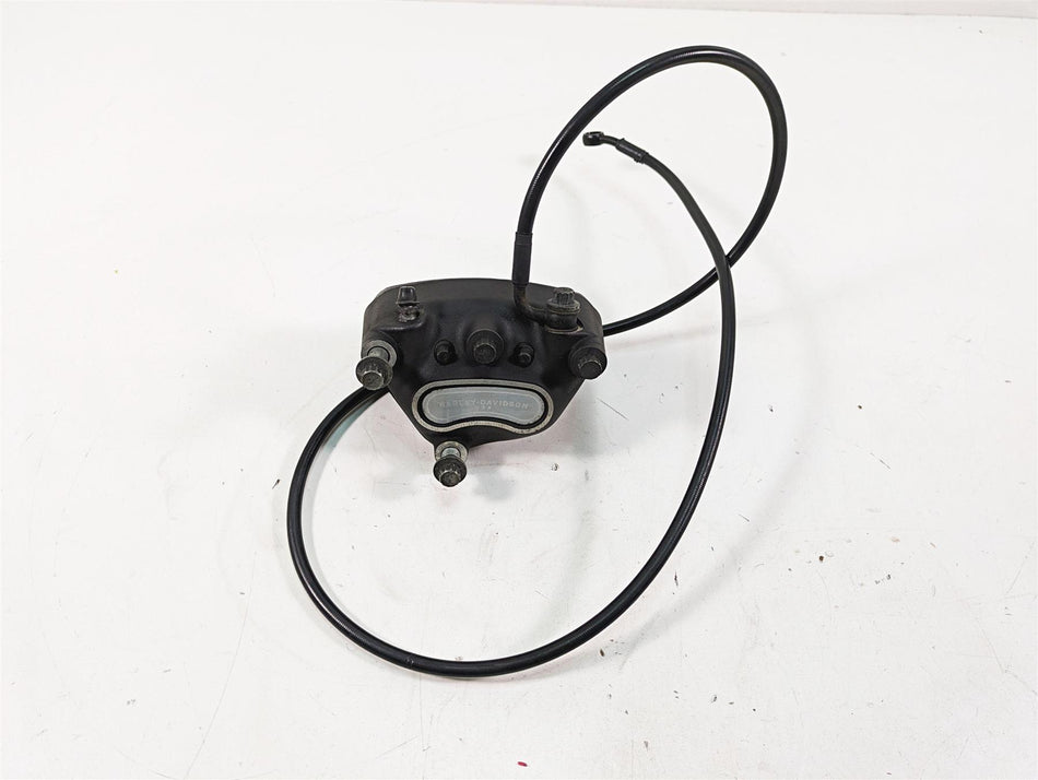 2005 Harley Dyna FXDL Low Rider Front Brake Caliper + Line 44046-00D {{ shop.shopifyCountryName }} - Mototech271