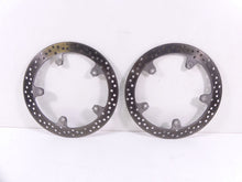 Load image into Gallery viewer, 2016 BMW R1200RS K54 Front Brake Disc Rotor Set 34118526575 | Mototech271
