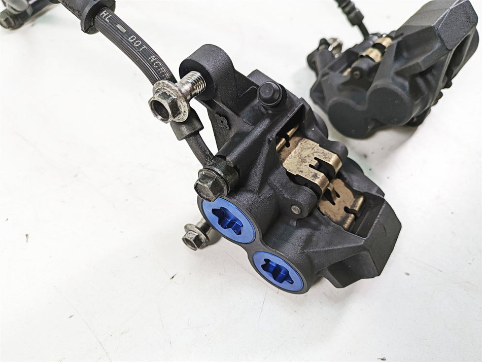 2002 Yamaha FZ1 FZS1000 Fazer Front Brake Caliper + Line Set 5DM-2580T-00-00 {{ shop.shopifyCountryName }} - Mototech271
