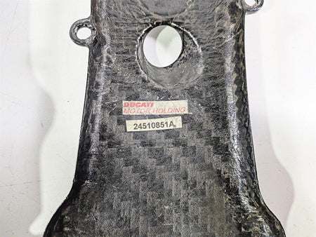 2009 Ducati Hypermotard 1100 S Carbon Fiber Timing Belt Cover 24510851A 24510861-Mototech271