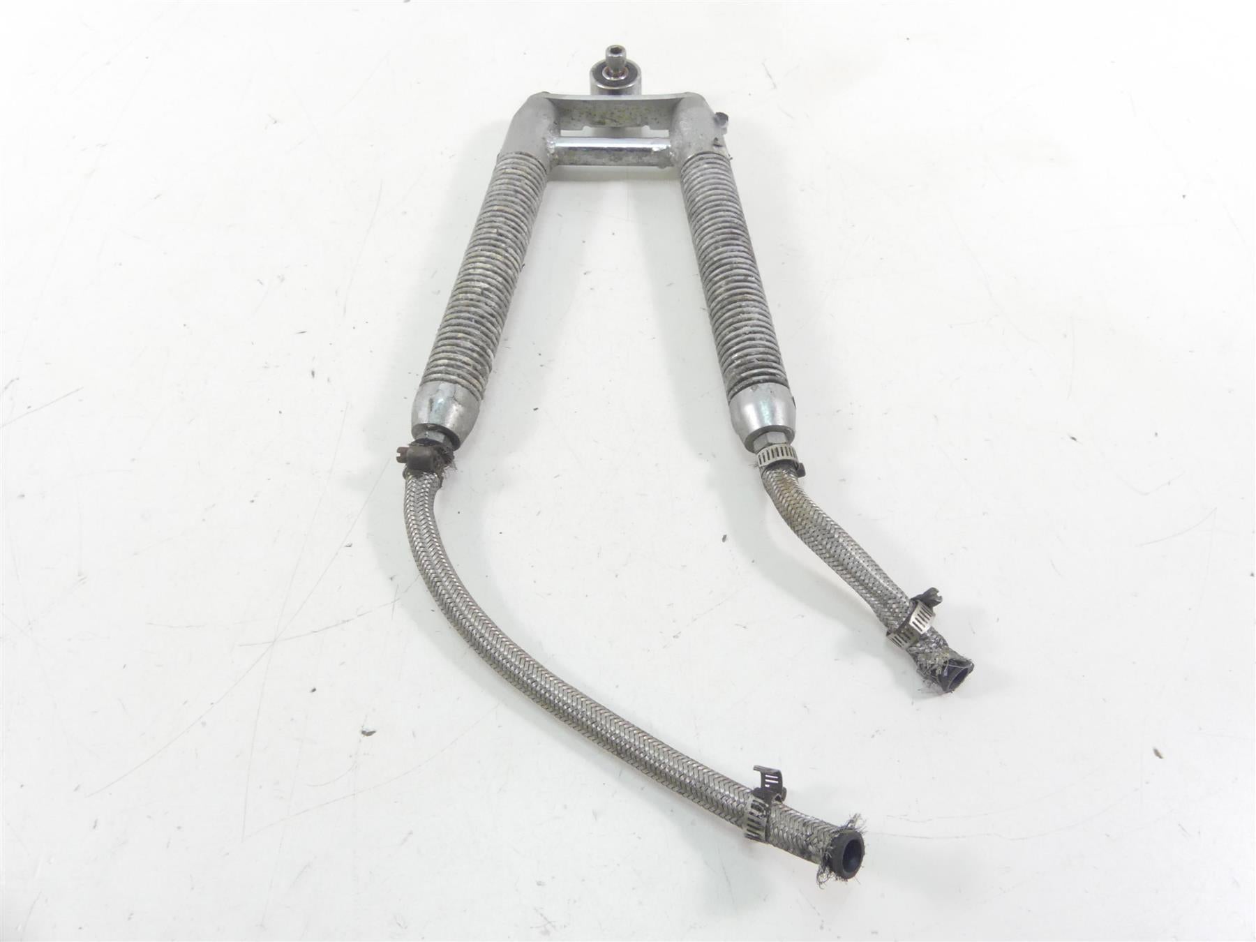 2002 Harley Softail FXSTDI Deuce V-Factor Chrome Billet Oil Cooler + Lines 89000