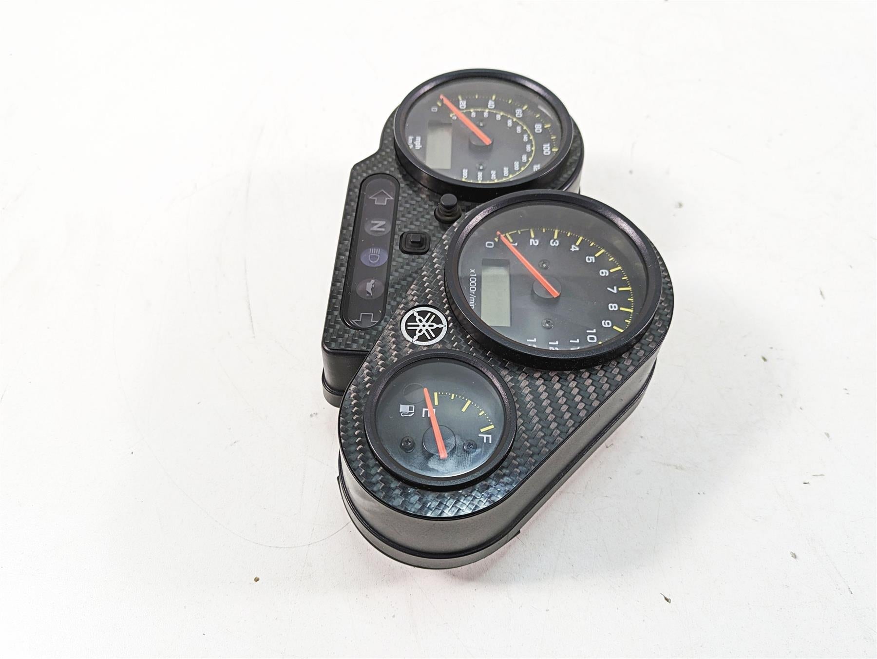 2002 Yamaha FZ1 FZS1000 Fazer Speedometer Gauges Instrument 11k 5LV-83570-10-00 {{ shop.shopifyCountryName }} - Mototech271