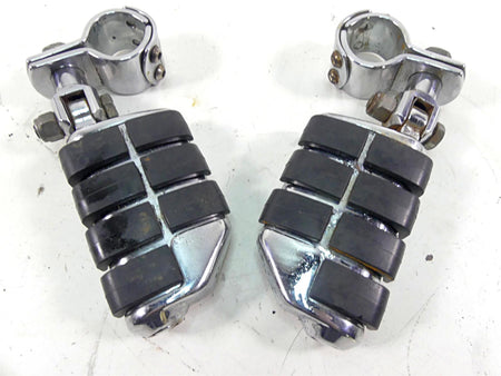 2002 Harley FLSTCI Softail Heritage Chrome Rider Driver Highway Foot Pegs {{ shop.shopifyCountryName }} - Mototech271