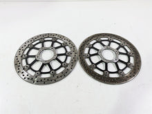 Load image into Gallery viewer, 2013 Ducati Hyperstrada 821 Front Brake Disc Set 49241011A | Mototech271
